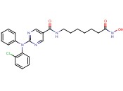 2-((2-CHLOROPHENYL)(PHENYL)AMINO)-N-(7-(HYDROXYAMINO)-7-OXOHEPTYL)PYRIMIDINE-5-<span class='lighter'>CARBOXAMIDE</span>