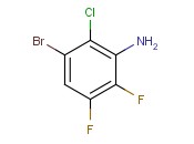 2-<span class='lighter'>chloro-3-bromo</span>-5,6-difluoroaniline
