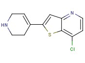 7-chloro-2-(1,2,3,6-tetrahydropyridin-4-yl)thieno[3,2-b]pyridine