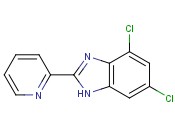 4,6-<span class='lighter'>Dichloro</span>-2-pyridin-2-yl-1H-benzimidazole
