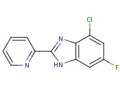 4-Chloro-6-fluoro-2-pyridin-2-yl-1H-benzimidazole