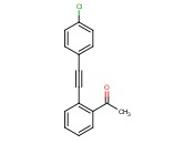 1-(2-((4-Chlorophenyl)ethynyl)phenyl)ethanone