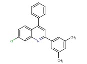 7-<span class='lighter'>Chloro</span>-2-(<span class='lighter'>3,5</span>-dimethylphenyl)-4-phenylquinoline