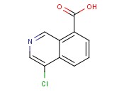 4-CHLOROISOQUINOLINE-8-<span class='lighter'>CARBOXYLIC</span> ACID