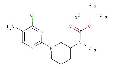 tert-Butyl (1-(4-chloro-5-methylpyrimidin-2-yl)piperidin-3-yl)(methyl)carbamate