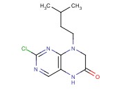 6(5H)-Pteridinone, 2-Chloro-7,8-dihydro-8-(3-methylbutyl)-