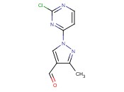 1-(2-CHLOROPYRIMIDIN-4-YL)-3-METHYL-1H-PYRAZOLE-4-CARBALDEHYDE