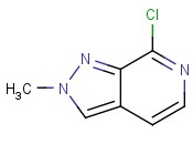 7-CHLORO-2-METHYL-2H-<span class='lighter'>PYRAZOLO</span>[<span class='lighter'>3,4-C</span>]<span class='lighter'>PYRIDINE</span>