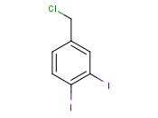 Benzene, 4-(<span class='lighter'>chloromethyl</span>)-1,2-diiodo-