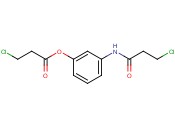 3-(3-chloropropan<span class='lighter'>amido</span>)phenyl 3-chloropropanoate