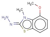 2(3H)-<span class='lighter'>苯</span><span class='lighter'>并</span><span class='lighter'>噻唑</span>酮,4-甲氧基-3-甲基-, 腙