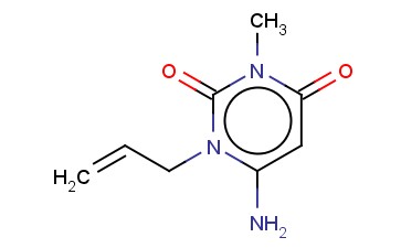 1-ALLYL-6-AMINO-3-<span class='lighter'>METHYLURACIL</span>