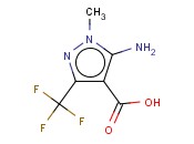 5-<span class='lighter'>AMINO</span>-1-METHYL-3-(TRIFLUOROMETHYL)-1H-PYRAZOLE-4-<span class='lighter'>CARBOXYLIC</span> ACID