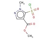 METHYL 5-(CHLOROSULFONYL)-1-METHYL-1H-PYRAZOLE-4-CARBOXYLATE