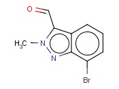 <span class='lighter'>7-BROMO-2-METHYL-2H-INDAZOLE-3-CARBOXALDEHYDE</span>