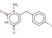 6-(4-IODOBENZYL)-1-METHYL PYRIMIDINE-2,4-(1H,3H)-DIONE