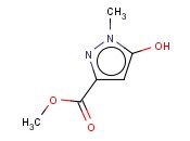 5-HYDROXY-1-METHYL-1H-PYRAZOLE-3-<span class='lighter'>CARBOXYLIC</span> ACID METHYL <span class='lighter'>ESTER</span>