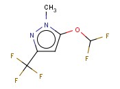 1H-PYRAZOLE, 5-(DIFLUOROMETHOXY)-1-METHYL-3-(TRIFLUOROMETHYL)-