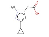 (3-CYCLOPROPYL-1-METHYL-1H-PYRAZOL-5-YL)ACETIC ACID