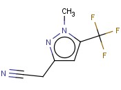 [1-METHYL-5-(TRIFLUOROMETHYL)-1H-PYRAZOL-3-YL]ACETONITRILE