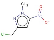 3-(CHLOROMETHYL)-1-METHYL-5-NITRO-1H-PYRAZOLE