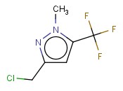 3-(CHLOROMETHYL)-1-METHYL-5-(TRIFLUOROMETHYL)-1H-PYRAZOLE