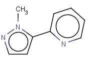 2 - （1 -甲基- 1H -5-吡唑<span class='lighter'>基</span>）<span class='lighter'>吡啶</span>