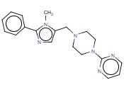 2-[4-[(1-METHYL-2-PHENYL-1H-IMIDAZOL-5-YL)METHYL]-1-PIPERAZINYL]-PYRIMIDINE
