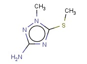 3-<span class='lighter'>AMINO-1-METHYL-5-METHYLTHIO</span>-1,2,4-TRIAZOLE