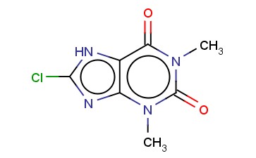 8-<span class='lighter'>氯</span><span class='lighter'>茶碱</span>