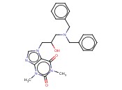 7-(3-(DIBENZYLAMINO)-2-HYDROXYPROPYL)THEOPHYLLINE