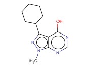 3-CYCLOHEXYL-1-METHYL-1H-PYRAZOLO[3,4-D]PYRIMIDIN-4-<span class='lighter'>OL</span>
