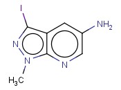 5-AMINO-1-METHYL-3-IODO-1H-PYRAZOLO[3,4-B]PYRIDINE