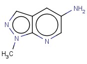 1-METHYL-1H-<span class='lighter'>PYRAZOLO</span>[<span class='lighter'>3,4</span>-B]PYRIDIN-5-AMINE