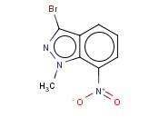 3-溴-1-甲基-7-<span class='lighter'>硝基</span>-1H-<span class='lighter'>吲</span><span class='lighter'>唑</span>