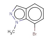 <span class='lighter'>7-BROMO-1-METHYL-1H-INDAZOLE</span>