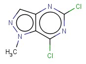 5,7-DICHLORO-1-METHYL-1H-PYRAZOLO[<span class='lighter'>4,3-D</span>]<span class='lighter'>PYRIMIDINE</span>