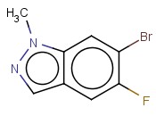 6-BROMO-5-FLUORO-1-METHYL-1H-<span class='lighter'>INDAZOLE</span>