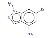 4-氨基-6-溴-1-甲基<span class='lighter'>吲</span><span class='lighter'>唑</span>