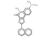 7-(DIMETHYLAMINO)-5-METHYL-2-(1-NAPHTHYL)[1,3]OXAZOLO[5,4-C]QUINOLIN-4(5H)-ONE