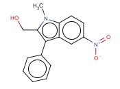 (1-METHYL-5-NITRO-3-PHENYL-1H-INDOL-2-YL)METHANOL
