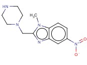 1-METHYL-5-NITRO-2-(PIPERAZIN-1-YLMETHYL)-1H-BENZIMIDAZOLE