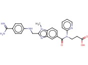 3-[[2-[[(4-CARBAMIMIDOYLPHENYL)<span class='lighter'>AMINO</span>]METHYL]-1-METHYL-BENZOIMIDAZOLE-5-CARBONYL]-PYRIDIN-2-YL-<span class='lighter'>AMINO</span>