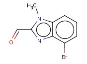 4-<span class='lighter'>溴</span>-1-甲基-1H-<span class='lighter'>苯</span>并[d]咪唑-2-<span class='lighter'>甲醛</span>