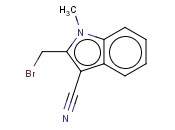 2-(BROMOMETHYL)-1-METHYL-1H-INDOLE-3-CARBONITRILE