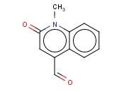 <span class='lighter'>4-QUINOLINECARBOXALDEHYDE</span>, 1,2-DIHYDRO-1-METHYL-2-OXO-