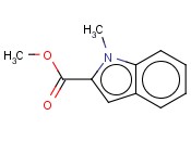 1-<span class='lighter'>甲基</span>-2-<span class='lighter'>吲哚</span><span class='lighter'>甲酸</span><span class='lighter'>甲</span><span class='lighter'>酯</span>