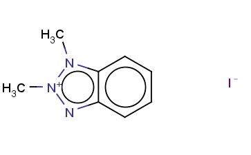 <span class='lighter'>1,2-DIMETHYL-1H-1,2,3-BENZOTRIAZOL-2-IUM</span> <span class='lighter'>IODIDE</span>