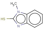 1-<span class='lighter'>甲基</span>-1H-<span class='lighter'>苯并咪唑</span>-2-硫醇