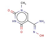 N-HYDROXY-1-METHYL-2,4-DIOXO-1,2,3,4-TETRAHYDRO-PYRIMIDINE-5-CARBOXAMIDINE